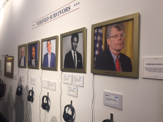 The wall of “Verified Survivors” (Photo: Esther Zuckerman)
